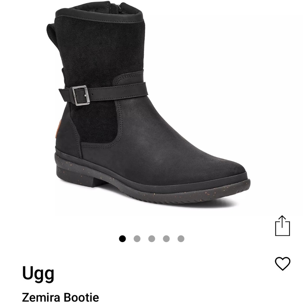 UGG Zemira Waterproof Booties EUC Worn Once
